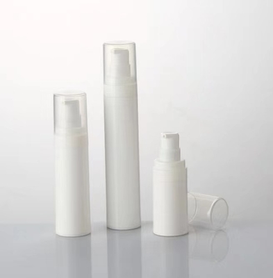 Hochwertige hohe und schlanke Luftlose Vakuumpumpenflasche 15ml 30ml 50ml Lotionflasche Kosmetik