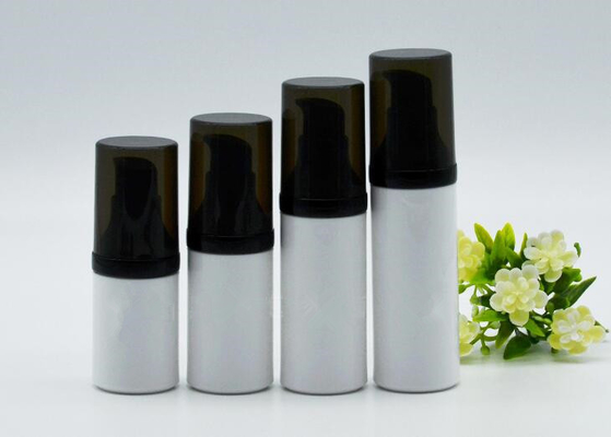 Eco Friendly White Empty PP Plastic Cosmetic Packaging Container Serum Lotion 15ml 30ml 50ml Airless Pump Bottle