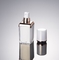 Luxury plastic cosmetic square jar and bottle 15ml 30ml 50ml
