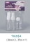 20ML 30ML Portable Airplane Travel Hygiene Toiletries Bath Cosmetic Bottle Cleaning Set Travel pvc cosmetic bags