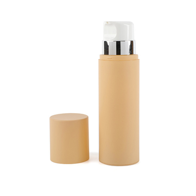 big cosmetic airless PP Bottles 5oz  6.66oz  250ml Round Cream Luxury Skin Care Packaging Beauty Packaging with Screw Cap