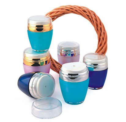 Großhandels- kosmetisches Plastik-Glas ailress 30gr 50gr