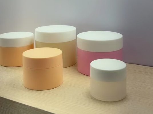 Großhandel Luxus 50g 100ml 120ml Kosmetik Creme Jar kosmetische Verpackung Behälter Kunststoff Makeup Flaschen Set